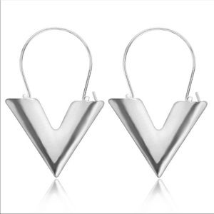Sterling silver earring